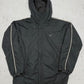 Nike Clima-Fit Kapuzenjacke schwarz Vorderseite