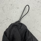 Nike Clima-Fit Kapuzenjacke schwarz Kordelzug Detail
