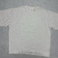 Nike Swoosh T-Shirt hellgrau meliert Vorderseite
