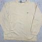 Nike Swoosh Sweatshirt creme Vorderseite