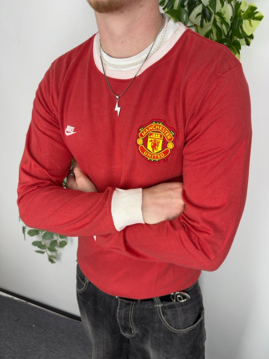 Nike Manchester United Longsleeve rot creme Fitpic