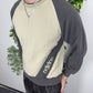 Adidas Raglan Sweatshirt beige dunkelbraun Fitpic
