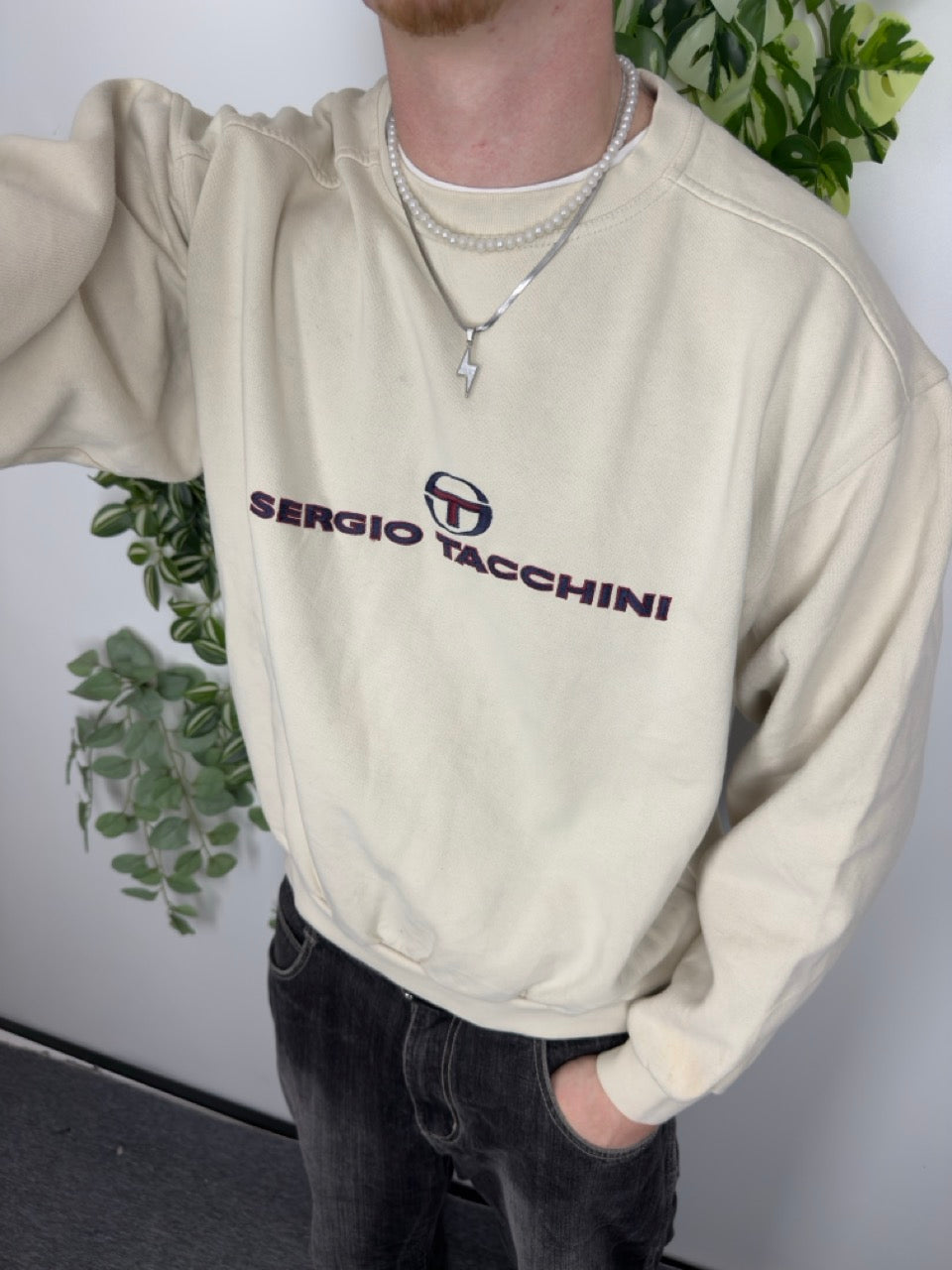Sergio Tacchini Sweatshirt creme Fitpic