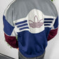 Adidas Trainingsjacke grau navy bordeaux Fitpic