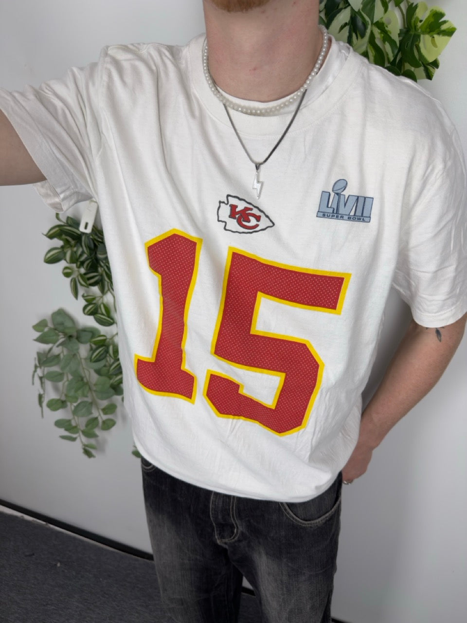 Nike NFL Kansas City Chiefs Mahomes T-Shirt weiß Fitpic