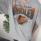 Majestic MLB Baltimore Orioles T-Shirt grau meliert Fitpic