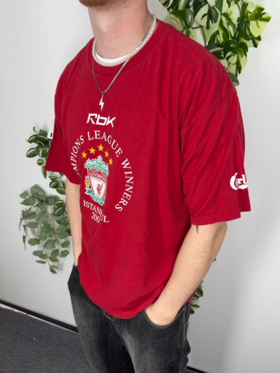 Reebok Liverpool FC Istanbul 2005 T-Shirt rot Fitpic