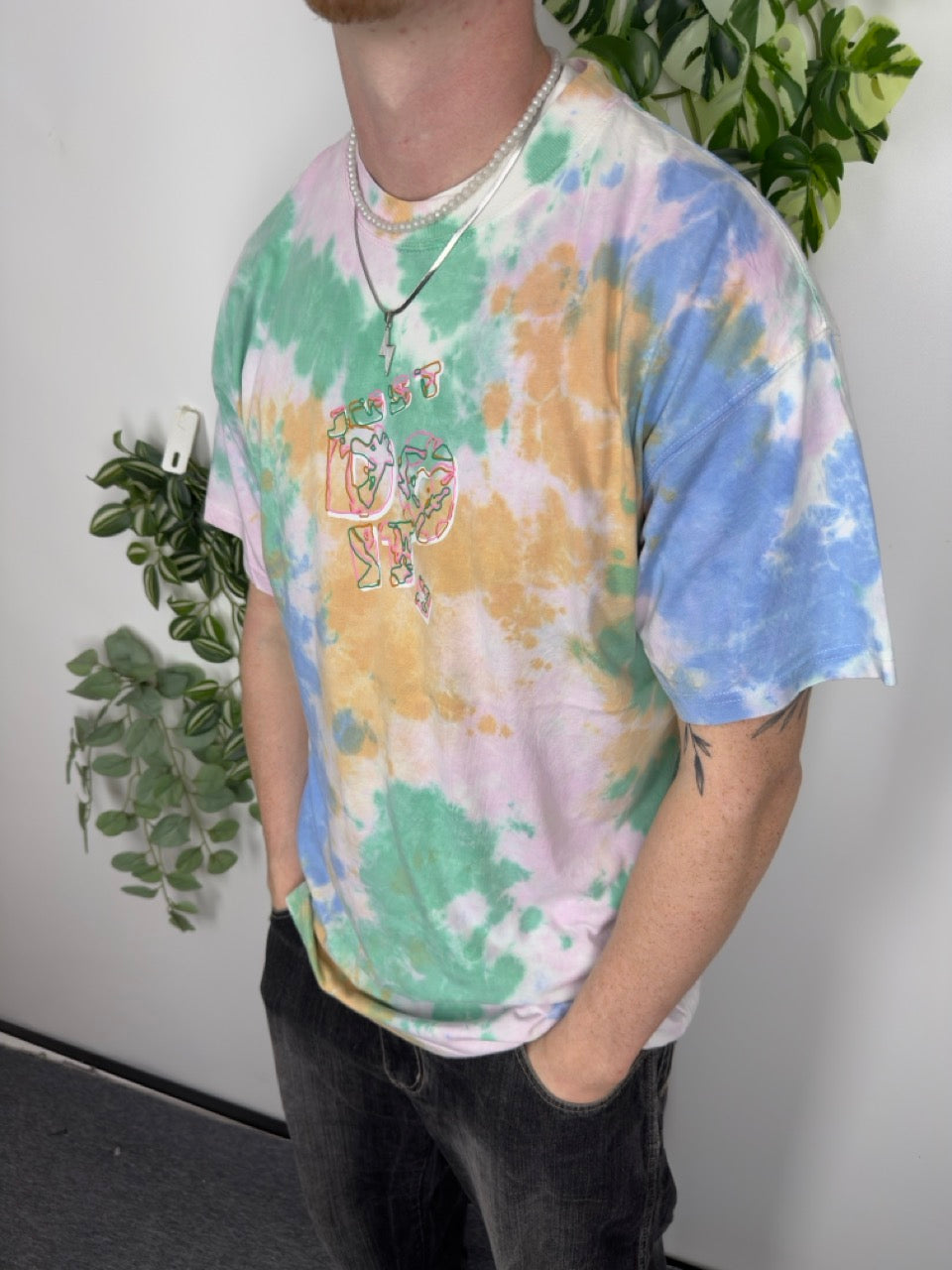 Nike Just Do It Batik T-Shirt pastell Fitpic