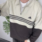 Adidas Sweat Polo creme dunkelbraun Fitpic