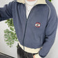 Adidas Sweatjacke navy creme Fitpic