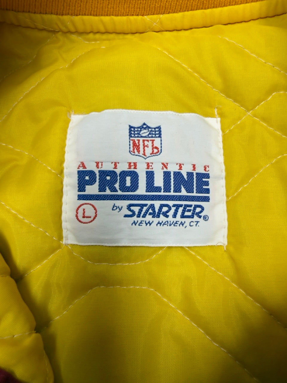 NFL x Starter Redskins 1980 vintage varsity Collegejacke Bomberjacke Jacke rot M L