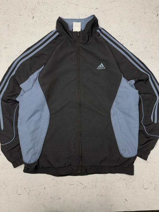 Adidas vintage Trackjacket Windbreaker Jacke blau XL