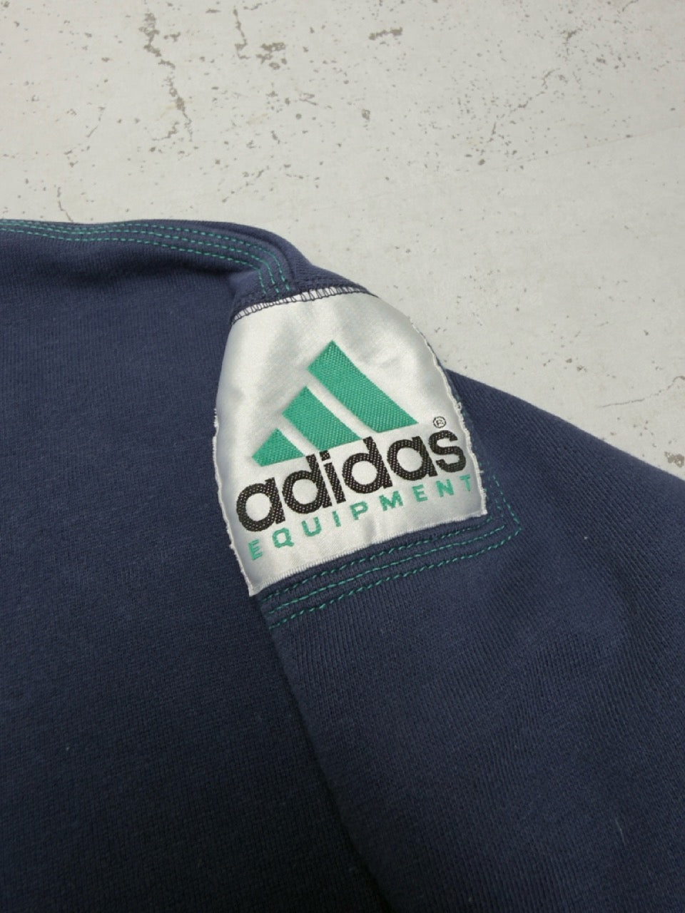 Adidas Equipment vintage Zip Sweatshirt Sweater blau S