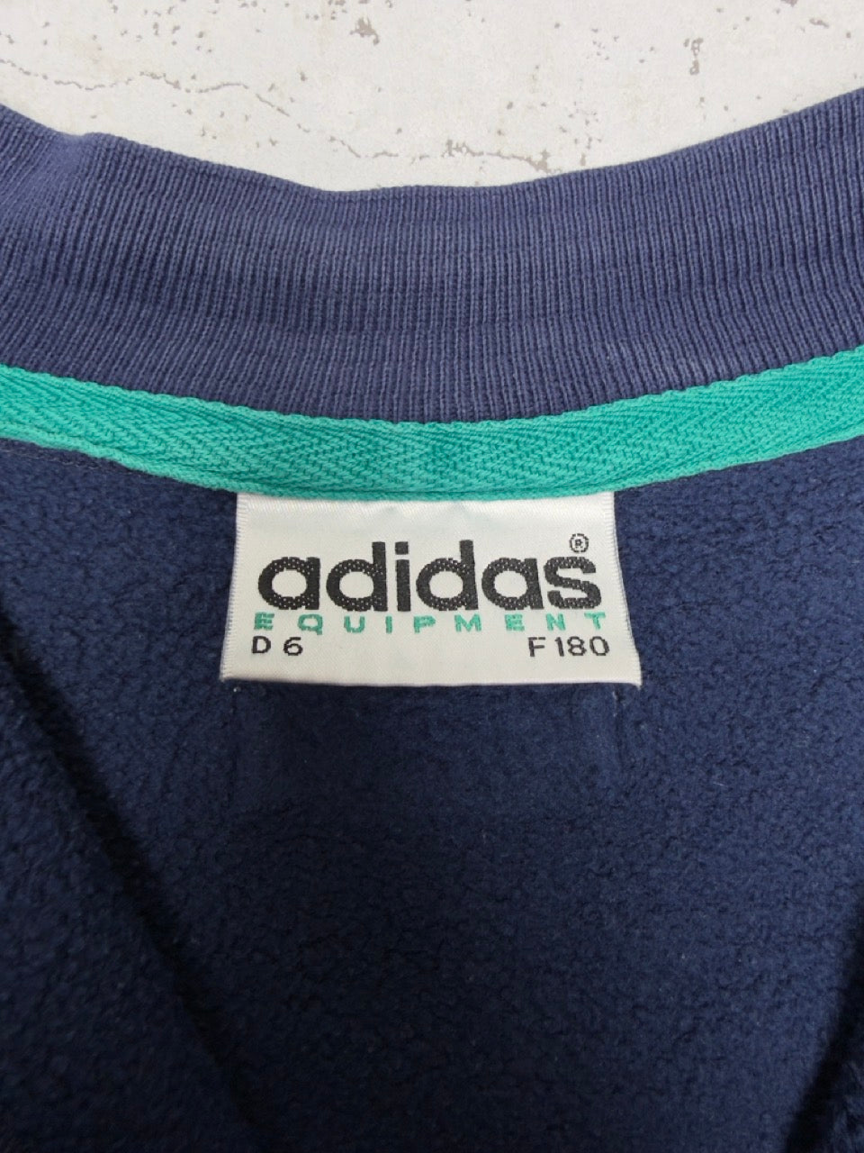 Adidas Equipment vintage Zip Sweatshirt Sweater blau S