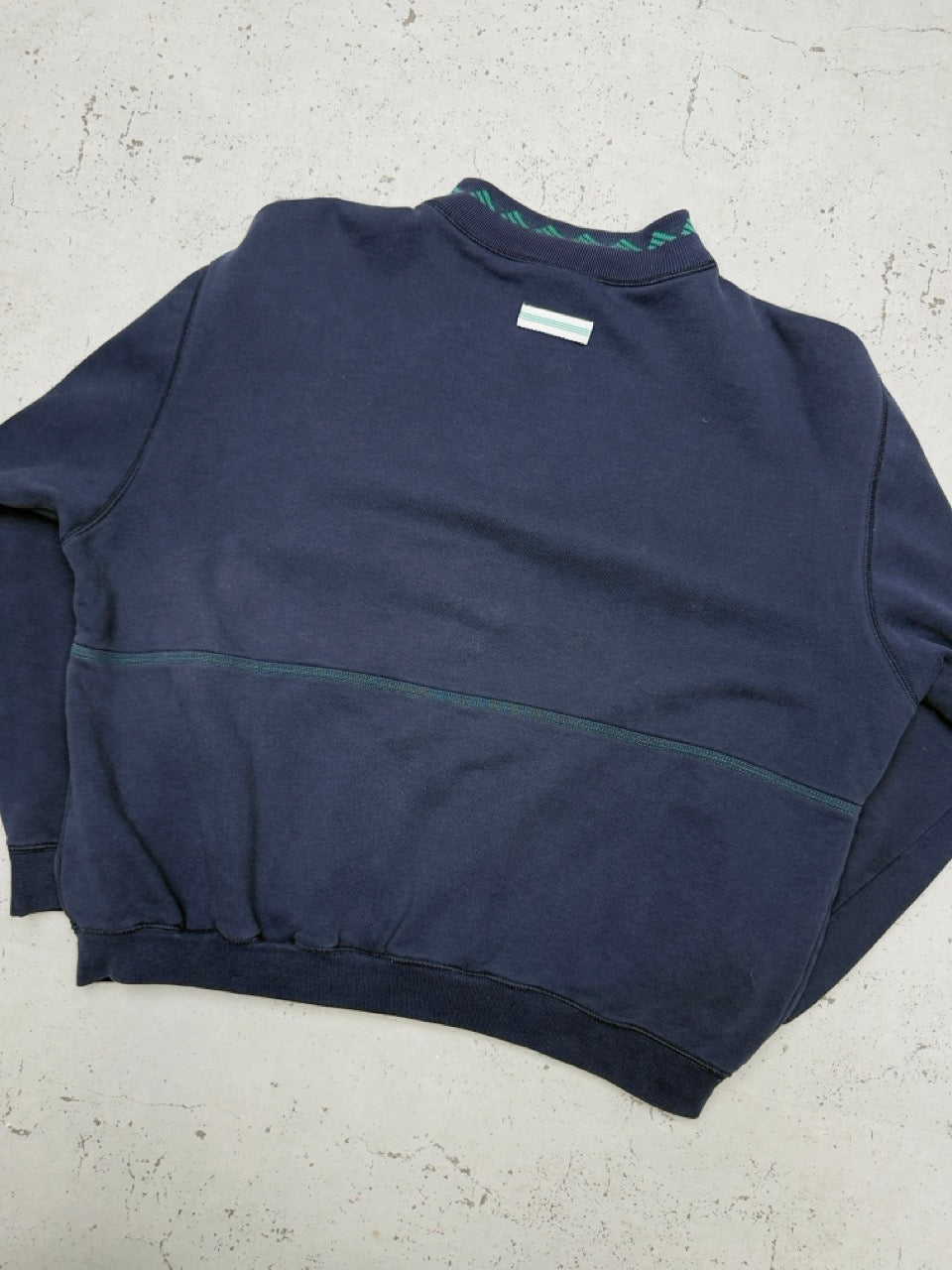 Adidas Equipment vintage Zip Sweatshirt Sweater blau S