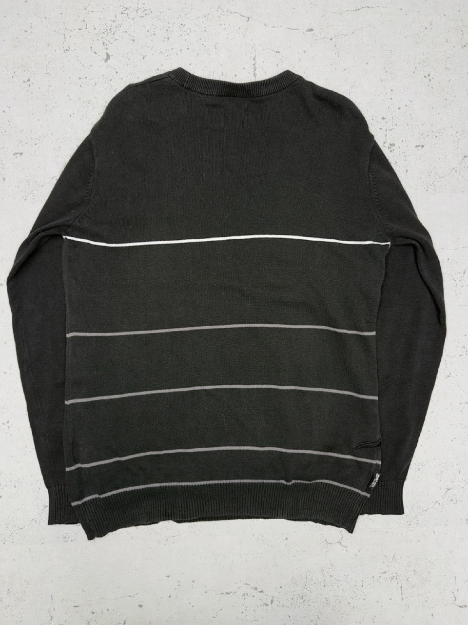 Rip Curl vintage Sweatshirt Knitwear Sweater Y2K Logo embroidery schwarz M