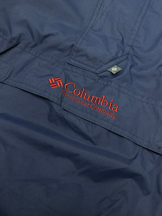 Columbia vintage Jacke Zip Jacket Ski Snowboard Jacke blau XL