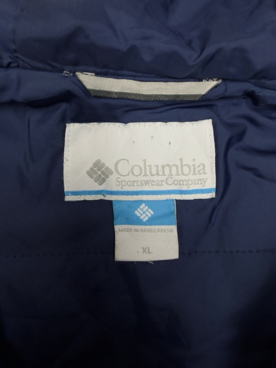 Columbia vintage Jacke Zip Jacket Ski Snowboard Jacke blau XL