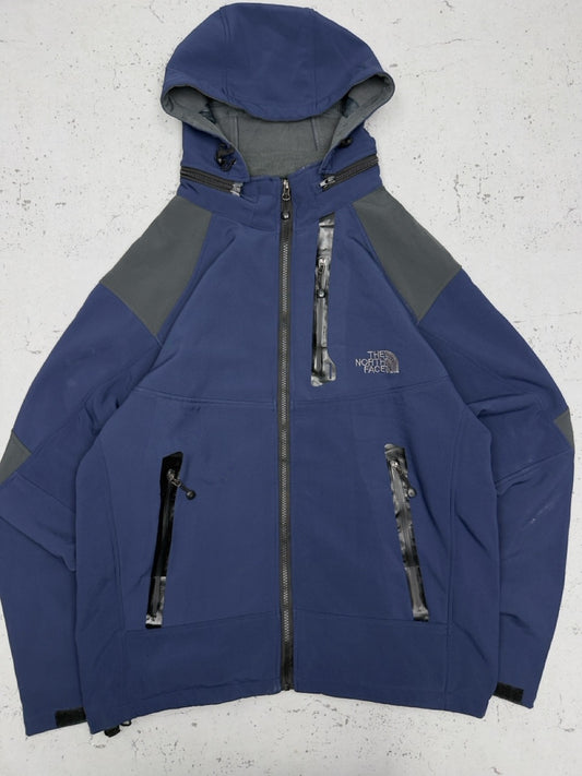 The North Face summit Series Softshell Jacke Windbreaker allwetter blau XL