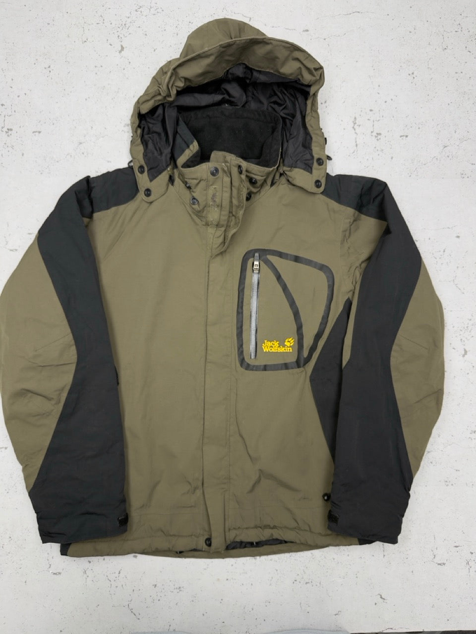 Jack Wolfskin Texapore allwetter Jacke Outdoor Jacket Windbreaker grün S