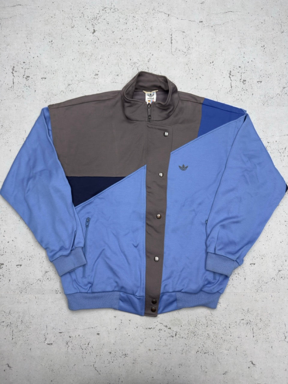 Adidas Trainingsjacke blau Vorderseite