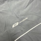 Reebok Trainingsjacke grau blau Rückseite