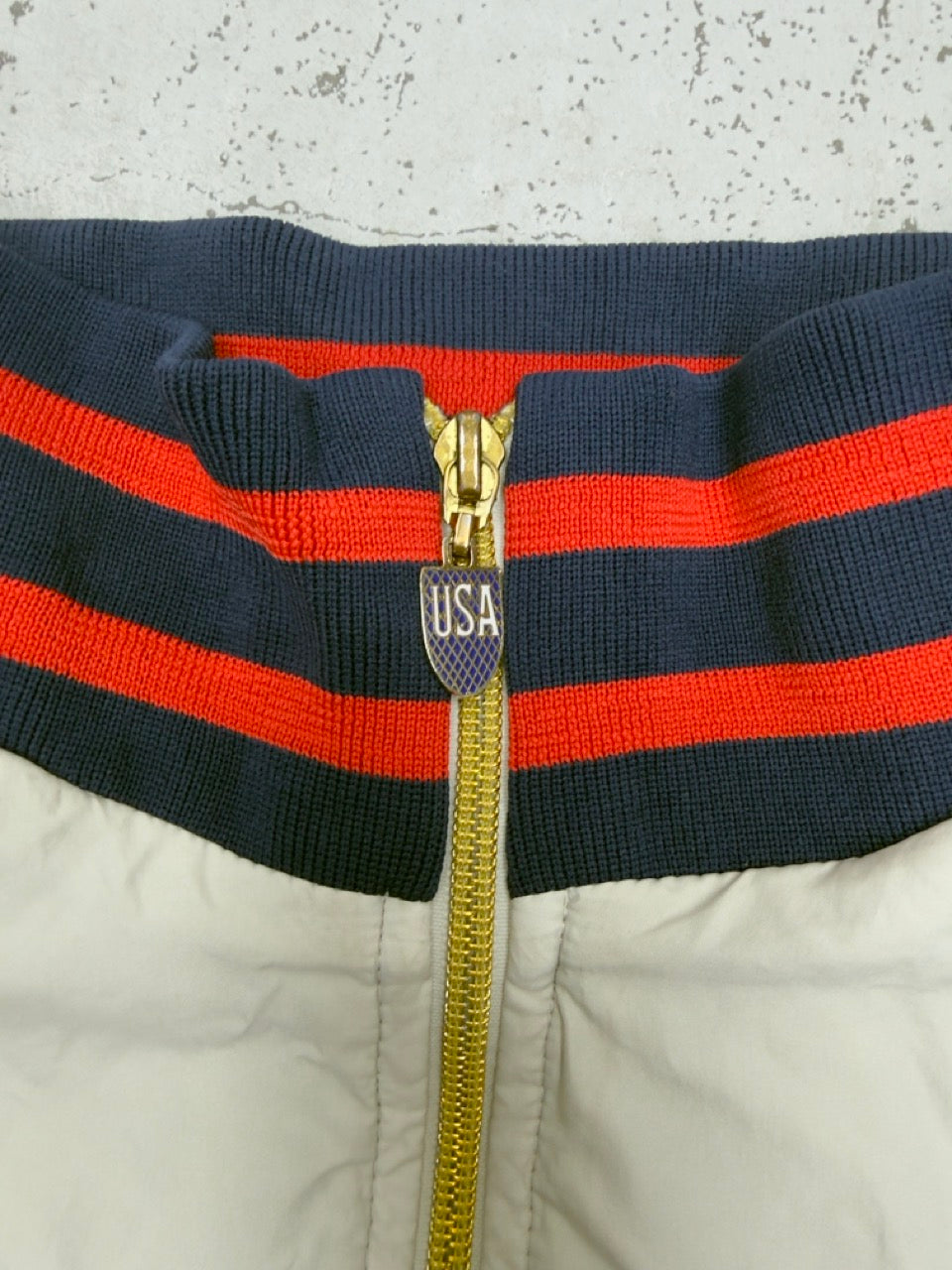 Nike USA Trainingsjacke weiß Detail