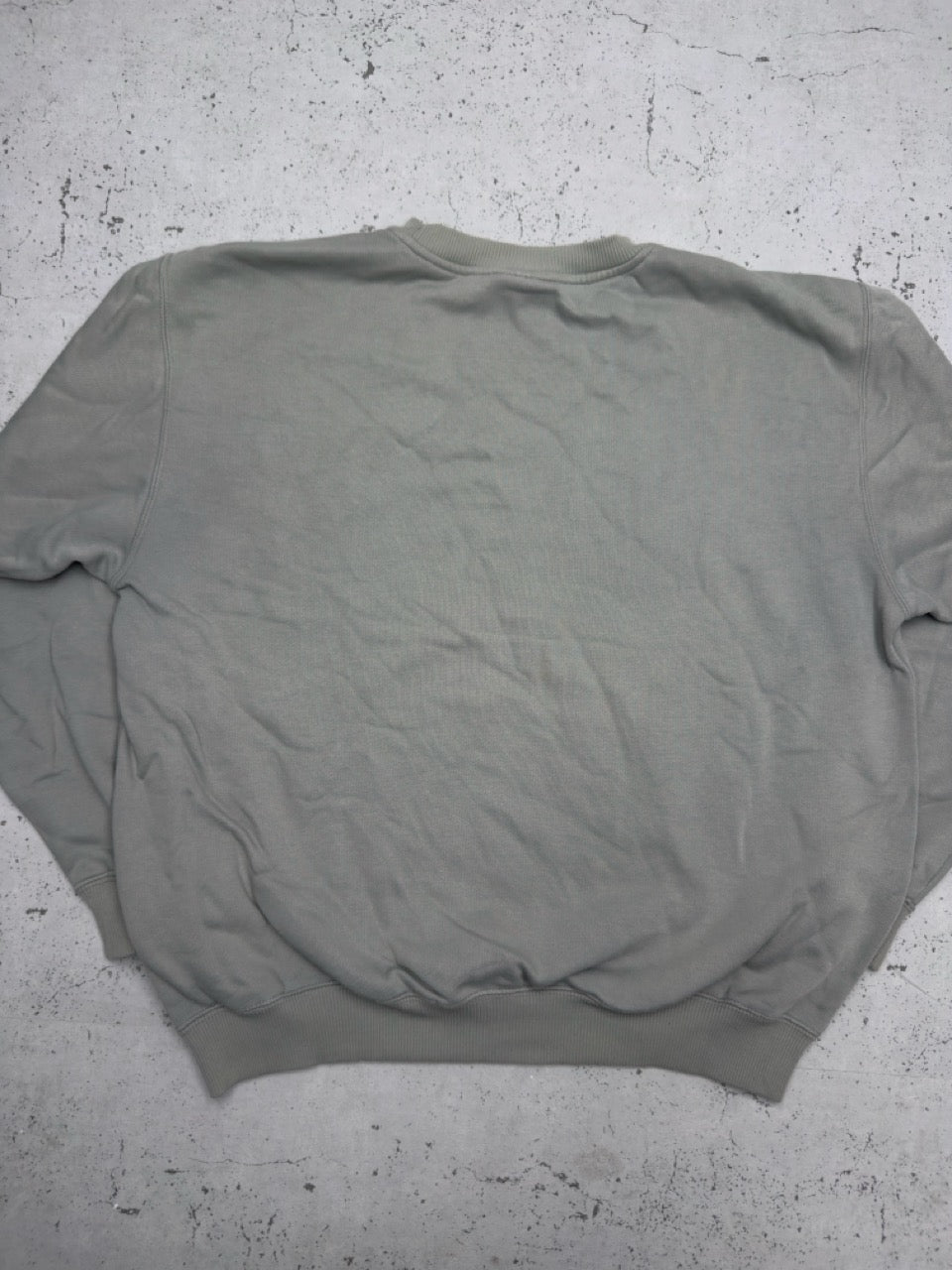 Reebok Sweatshirt grau grün Etikett