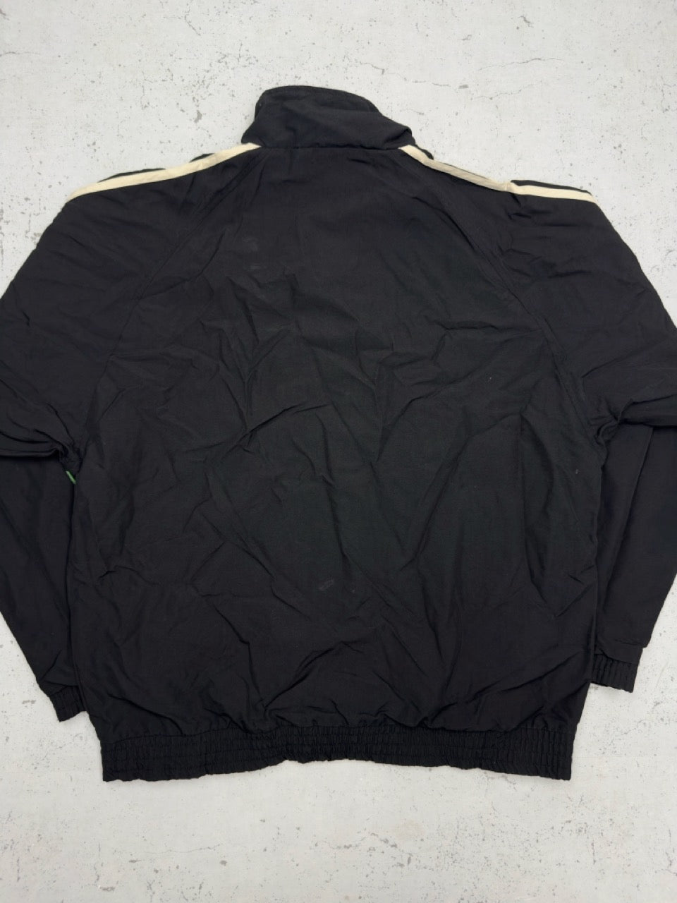 Adidas Trainingsjacke schwarz Etikett