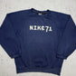 Nike Sweatshirt blau Vorderseite