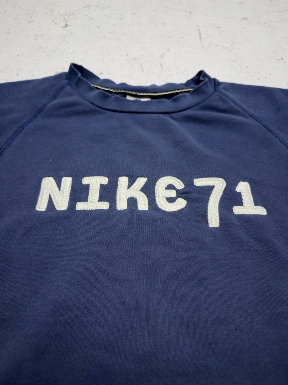 Nike Sweatshirt blau Rückseite