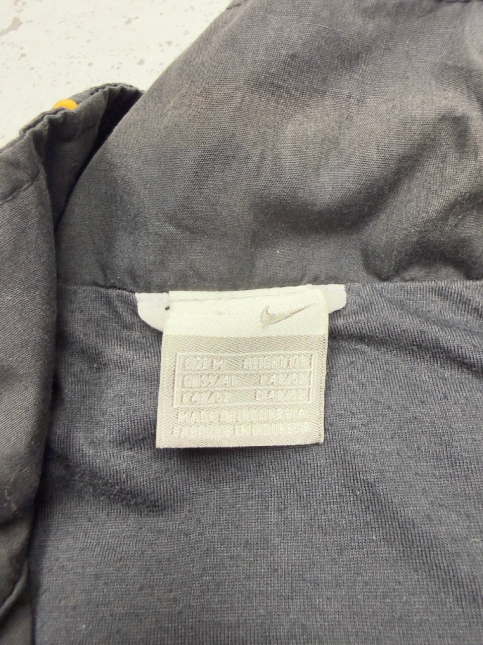 Nike Trainingsjacke schwarz Detail