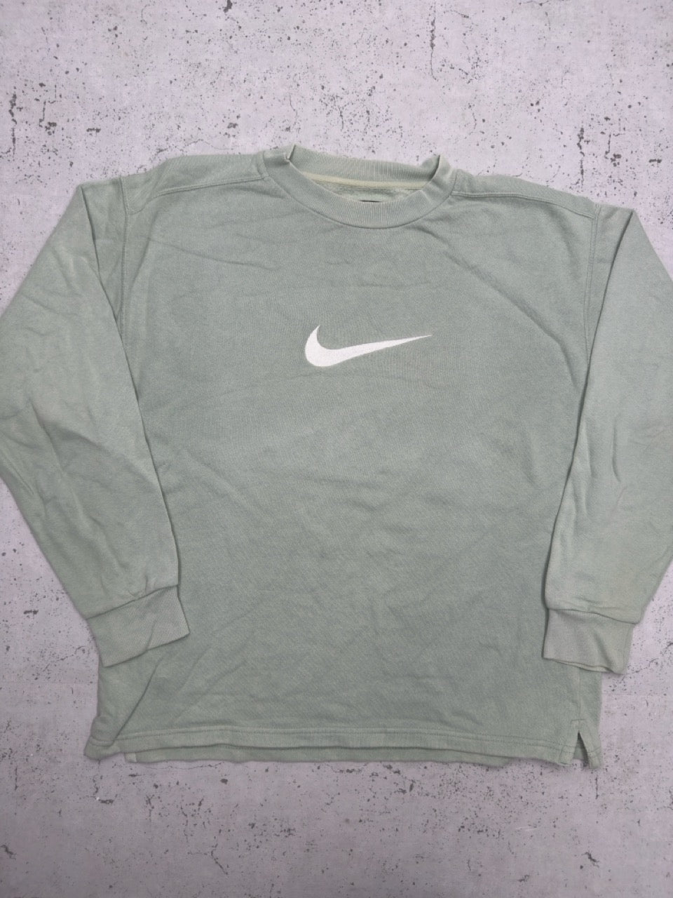 Nike Sweatshirt grün Vorderseite