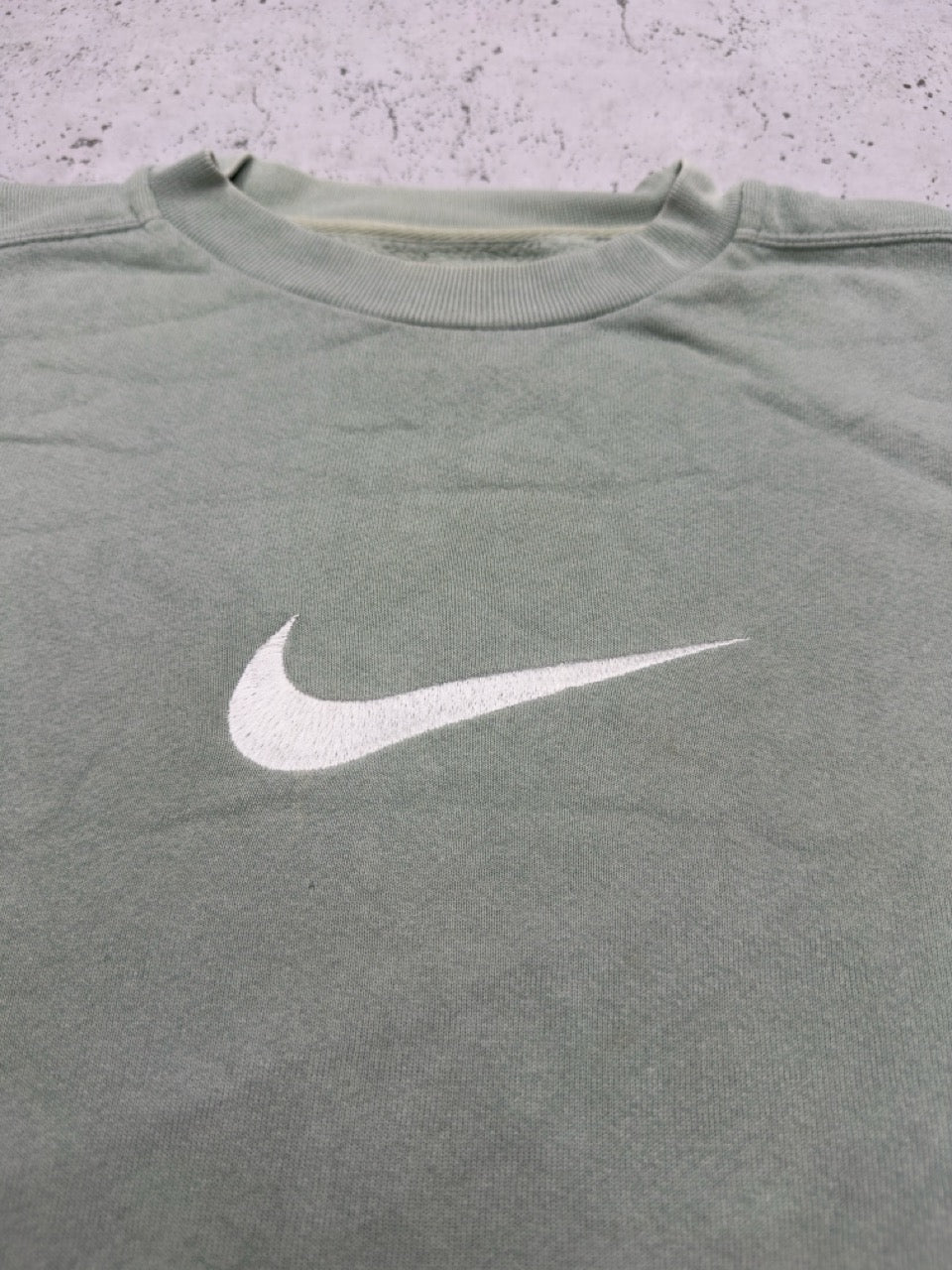 Nike Sweatshirt grün Rückseite