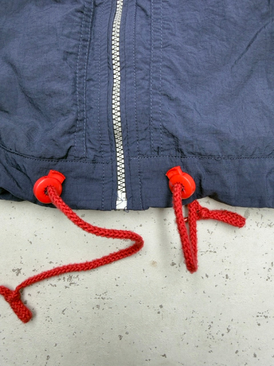 Reebok Windbreaker blau Rückseite