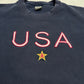 Nike Sweatshirt USA blau Rückseite