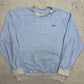 Adidas Piqué Sweatshirt hellblau Vorderseite