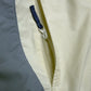 Columbia Outdoorjacke creme blau Detail