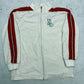 Nike Trainingsjacke creme rot Vorderseite