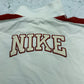 Nike Trainingsjacke creme rot Etikett