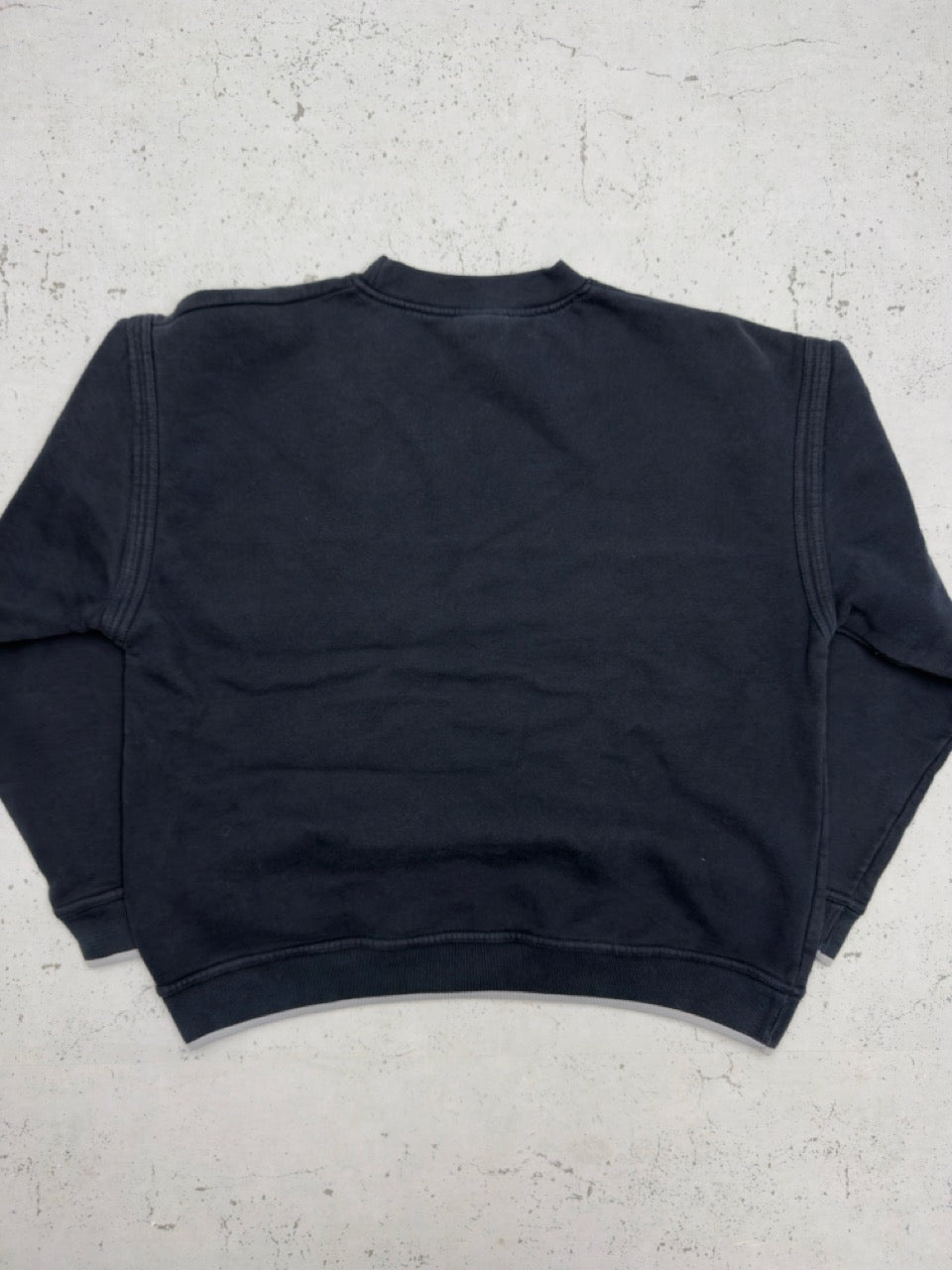 Reebok Sweatshirt blau grau Etikett
