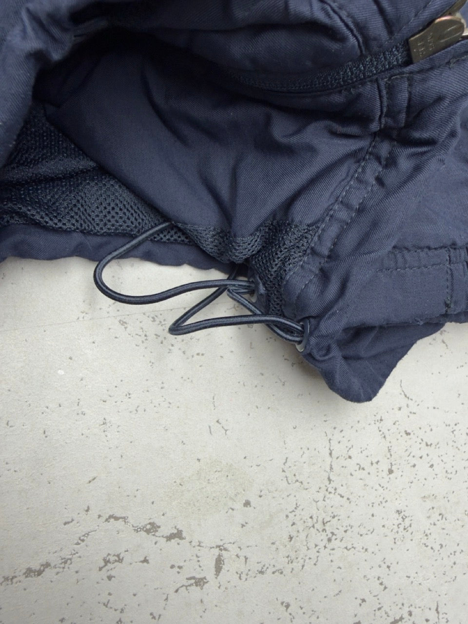 Nike Trainingsjacke blau creme Rückseite