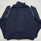 Nike Trainingsjacke blau creme Etikett