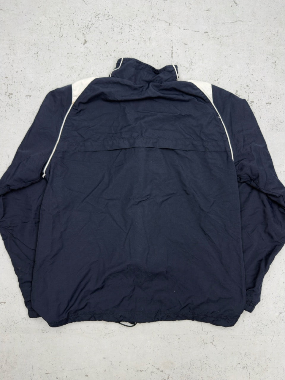Nike Trainingsjacke blau creme Etikett