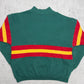 Lacoste Sweatshirt grün Etikett