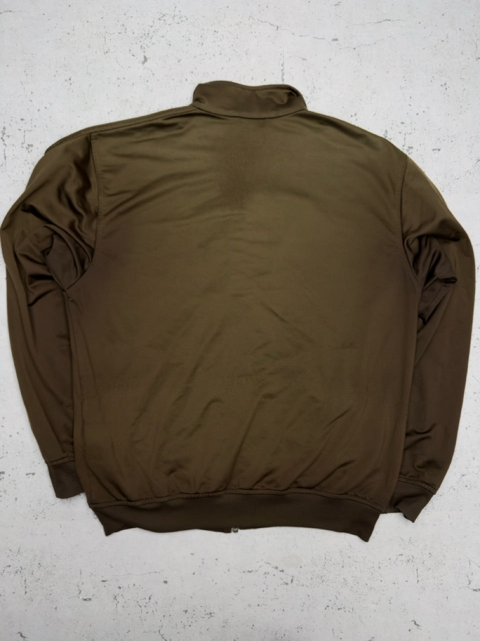 Adidas Trainingsjacke braun orange Etikett