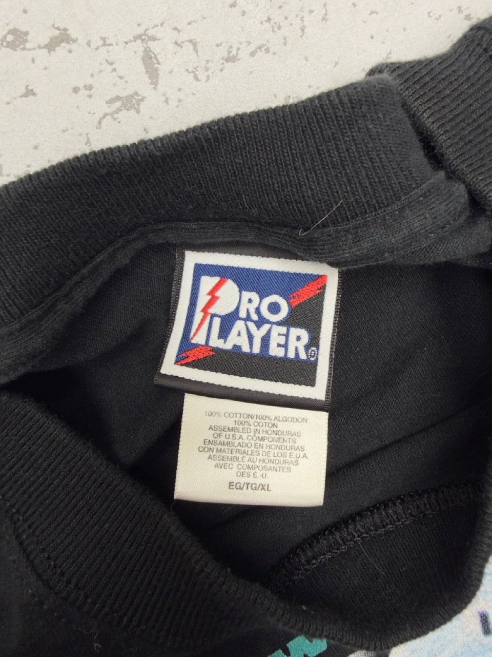 Pro Player T-Shirt schwarz Rückseite
