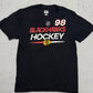 Fanatics Blackhawks T-Shirt schwarz Vorderseite