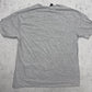 Kaugummi T-Shirt grau meliert Rückseite