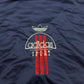 Adidas Trainingsjacke blau rot Detail